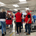 Großer Andrang am Oederan Stand